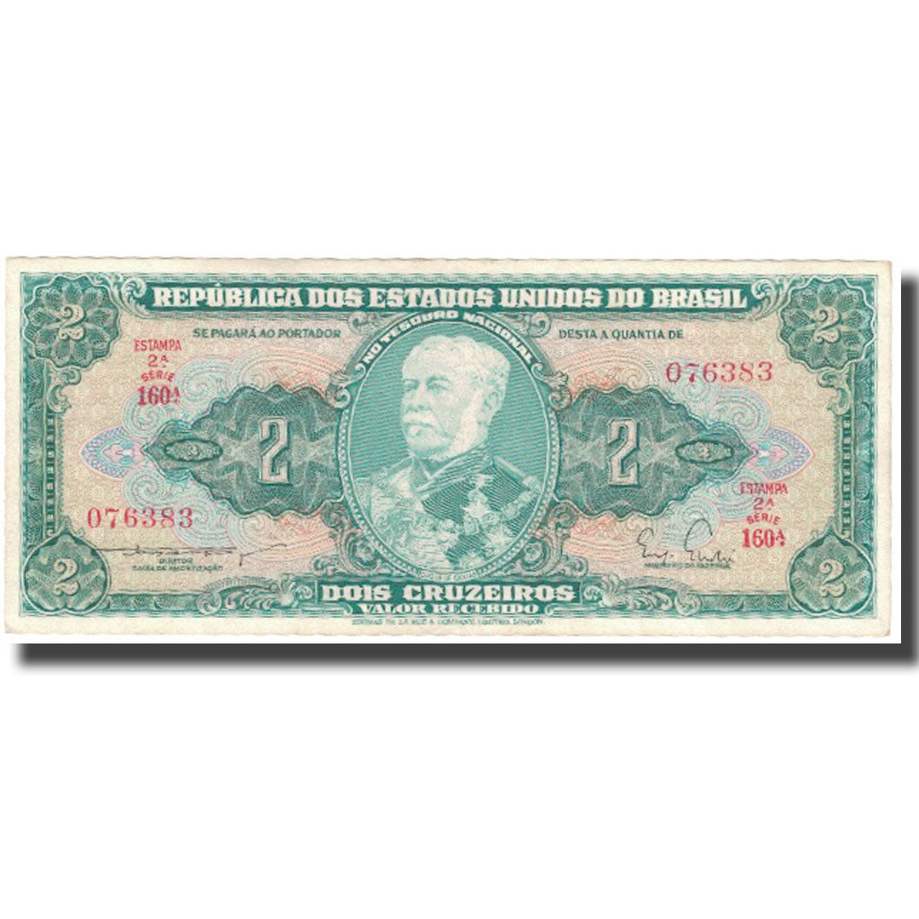 Banconote, Brasile, 2 Cruzeiros, KM:157Aa, SPL-