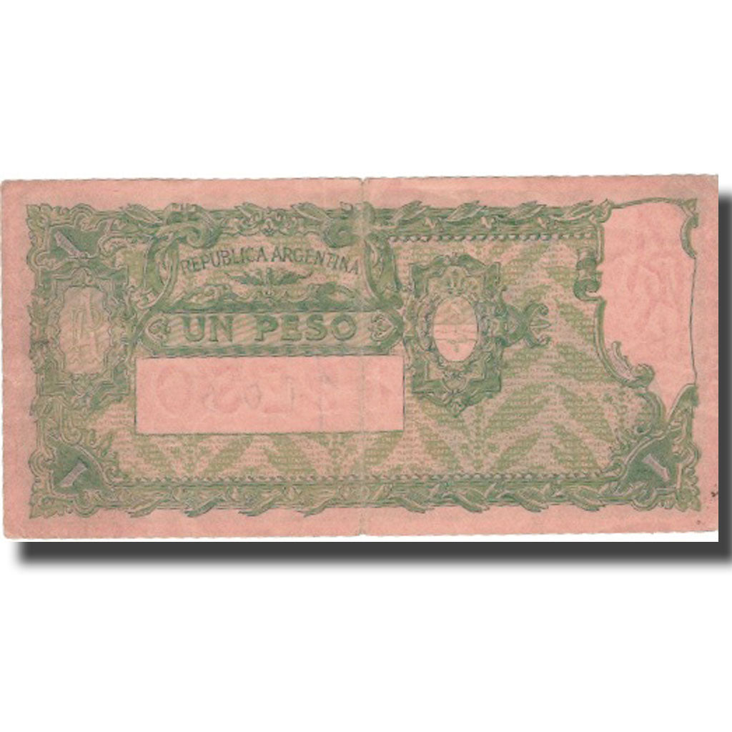 Banknote, Argentina, 1 Peso, 1897, 1897-09-20, KM:243b, EF(40-45)