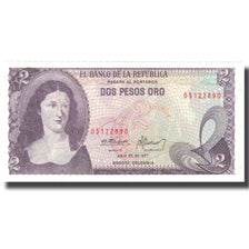 Billet, Colombie, 2 Pesos Oro, 1977, 1977-07-20, KM:413b, NEUF