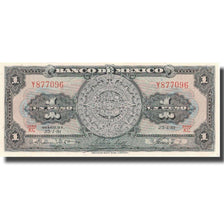 Billete, 1 Peso, 1961, México, 1961-01-25, KM:59g, SC+