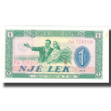 Banknote, Albania, 1 Lek, 1976, 1976, KM:40a, UNC(63)