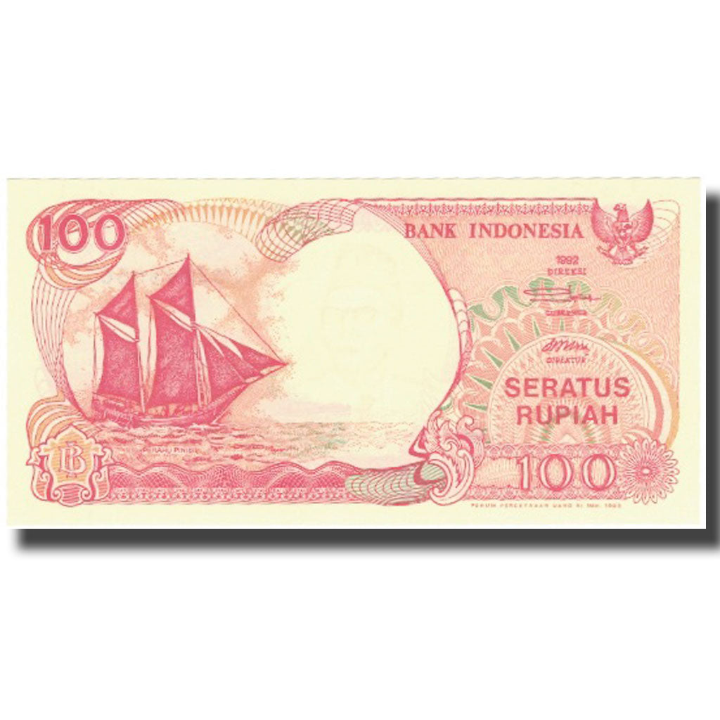 Banconote, Indonesia, 100 Rupiah, 1992, 1992, KM:127b, FDS