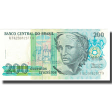 Banknote, Brazil, 200 Cruzados Novos, KM:221a, UNC(65-70)