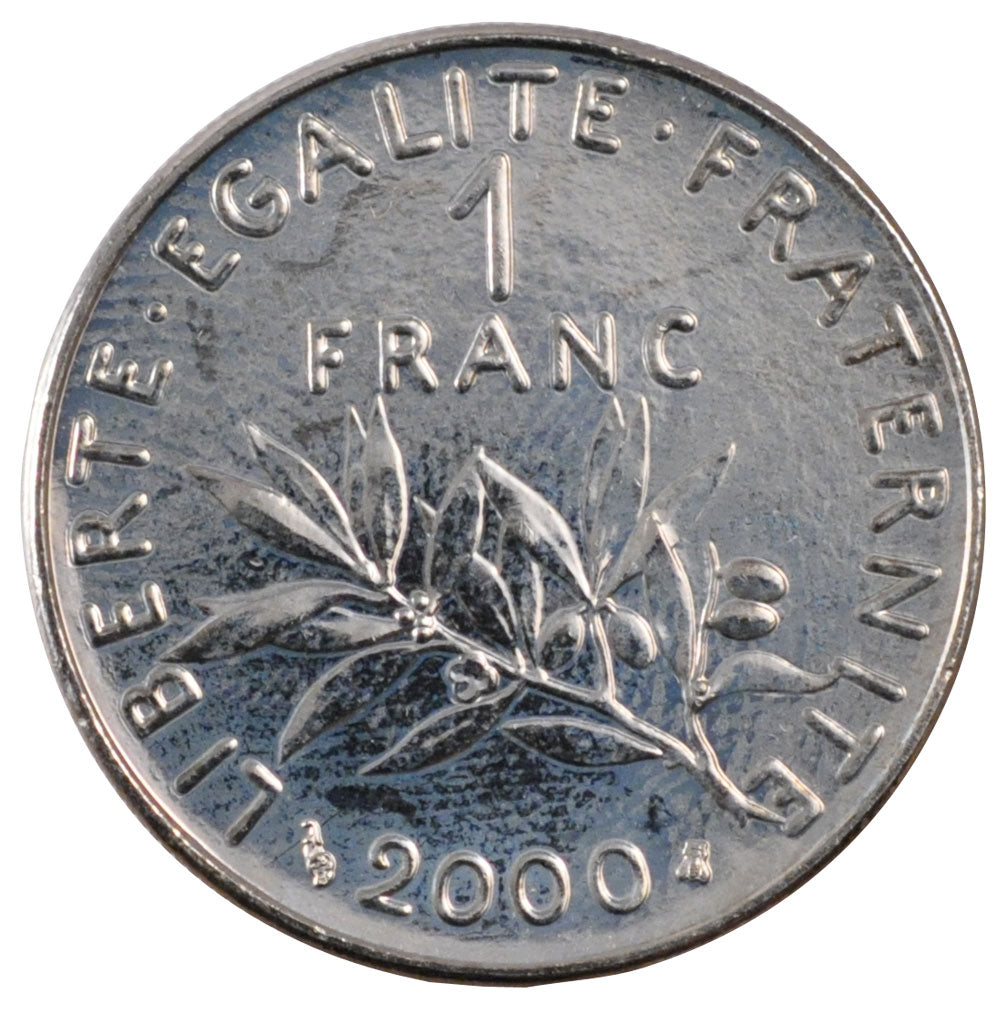 Vème République, 1 Franc Semeuse