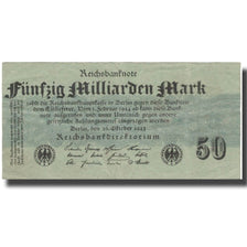 Banknote, Germany, 50 Milliarden Mark, 1923, 1923-10-26, KM:125a, AU(50-53)