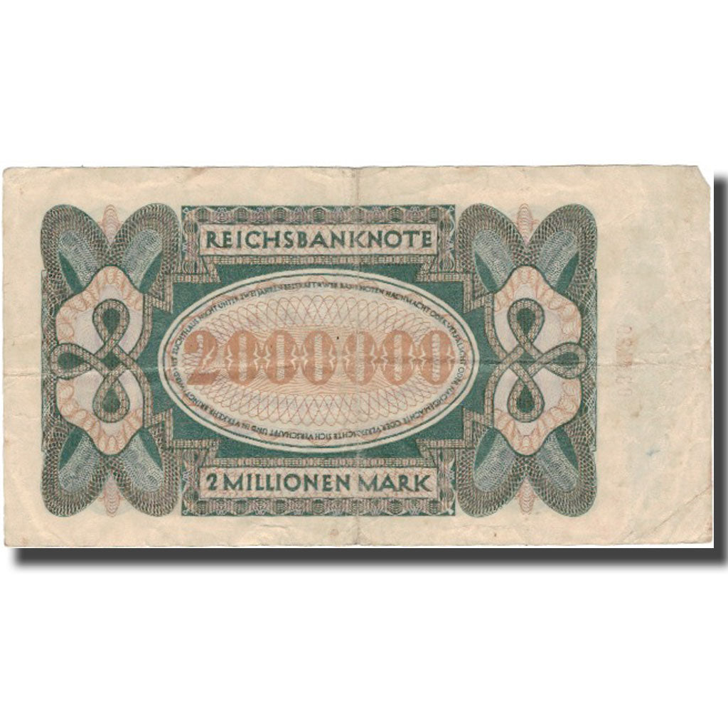 Banconote, Germania, 2 Millionen Mark, 1923, 1923-07-23, KM:89a, BB
