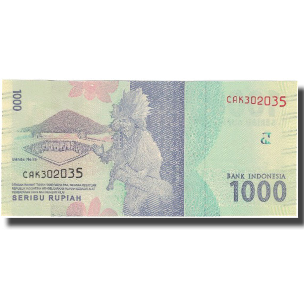 Banconote, Indonesia, 1000 Rupiah, 2016, 2016, FDS