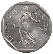 Moneda, Francia, Semeuse, 2 Francs, 1995, FDC, Níquel, Gadoury:547