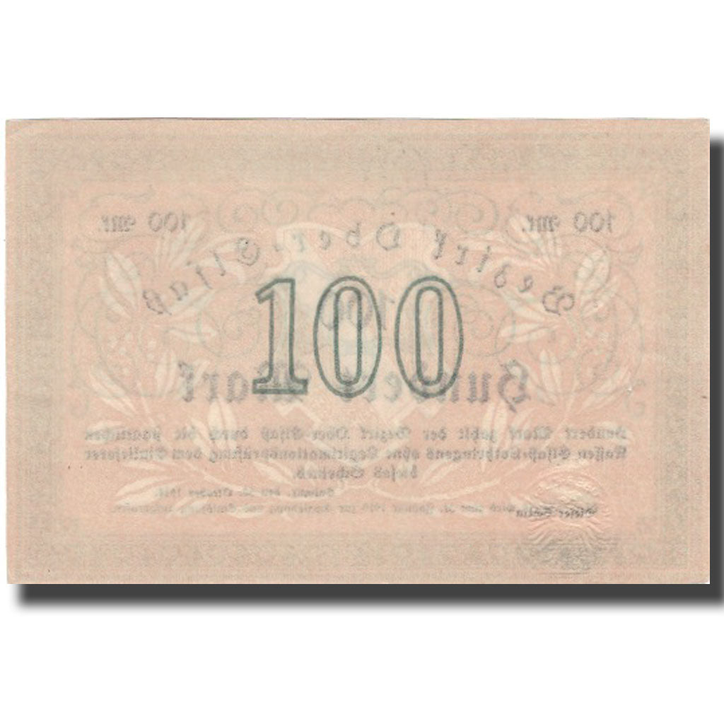 France, Colmar, 100 Mark, 1918, UNC(63)