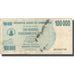 Biljet, Zimbabwe, 100,000 Dollars, 2007, 2007-07-31, KM:48b, B+