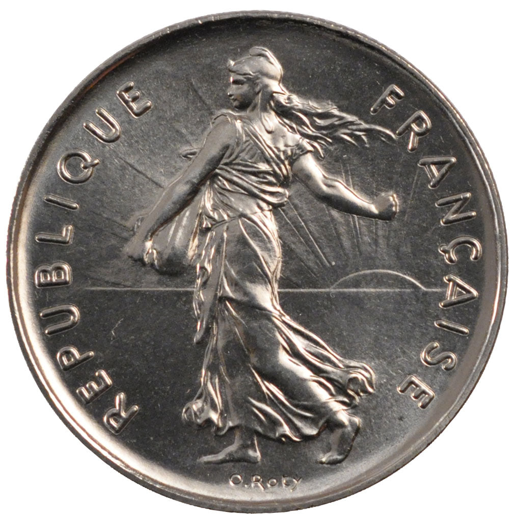 Vème République, 5 Francs Semeuse