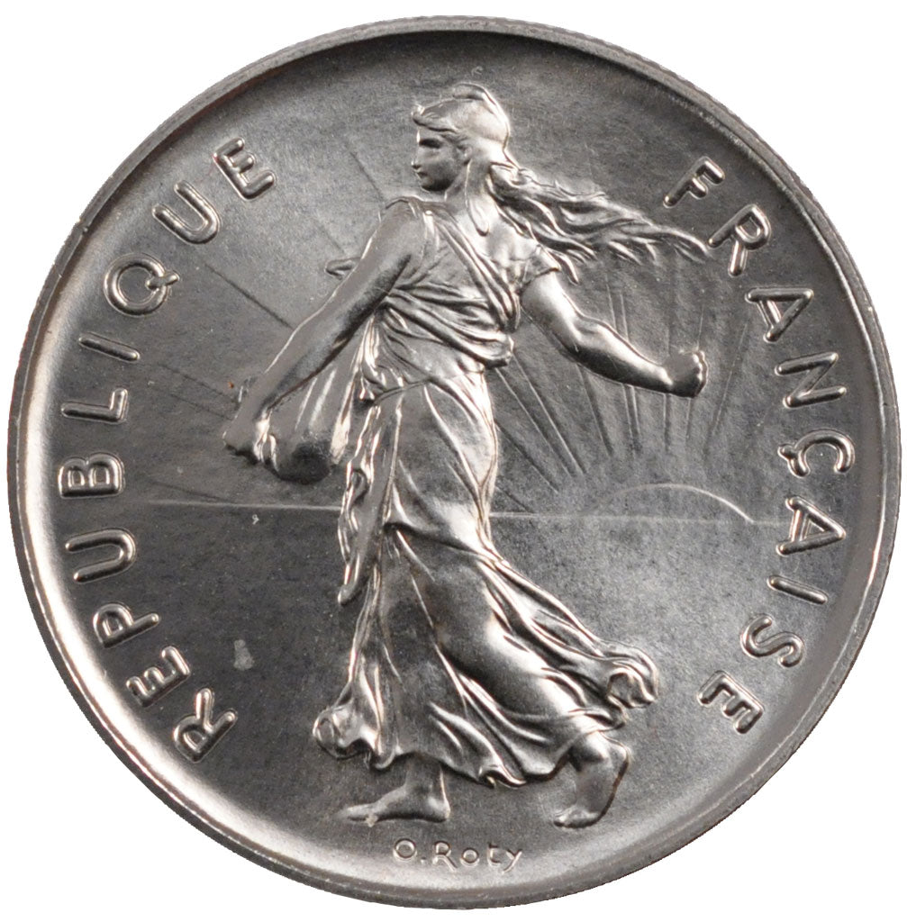 Vème République, 5 Francs Semeuse