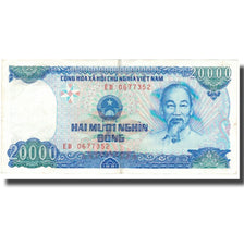 Nota, Vietname, 20,000 D<ox>ng, 1991, 1991, KM:110a, AU(50-53)