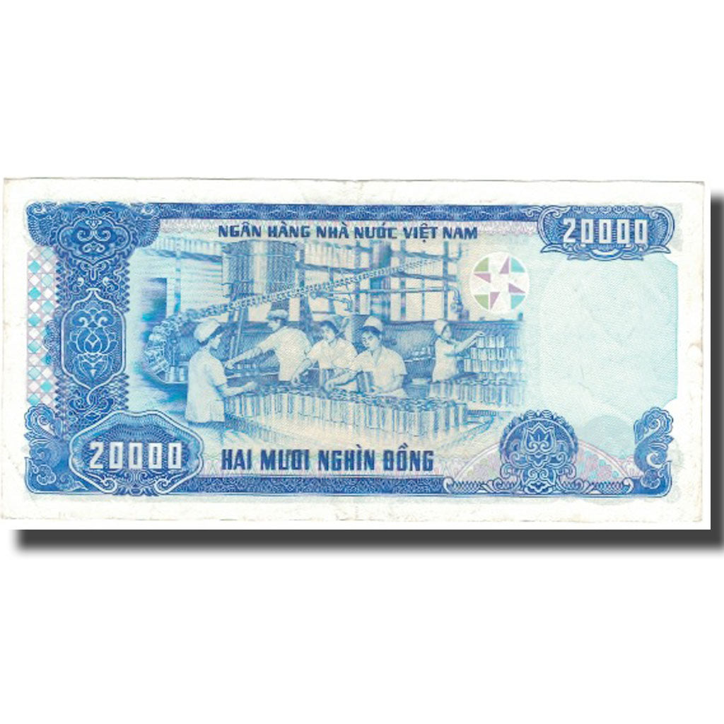 Nota, Vietname, 20,000 D<ox>ng, 1991, 1991, KM:110a, AU(50-53)