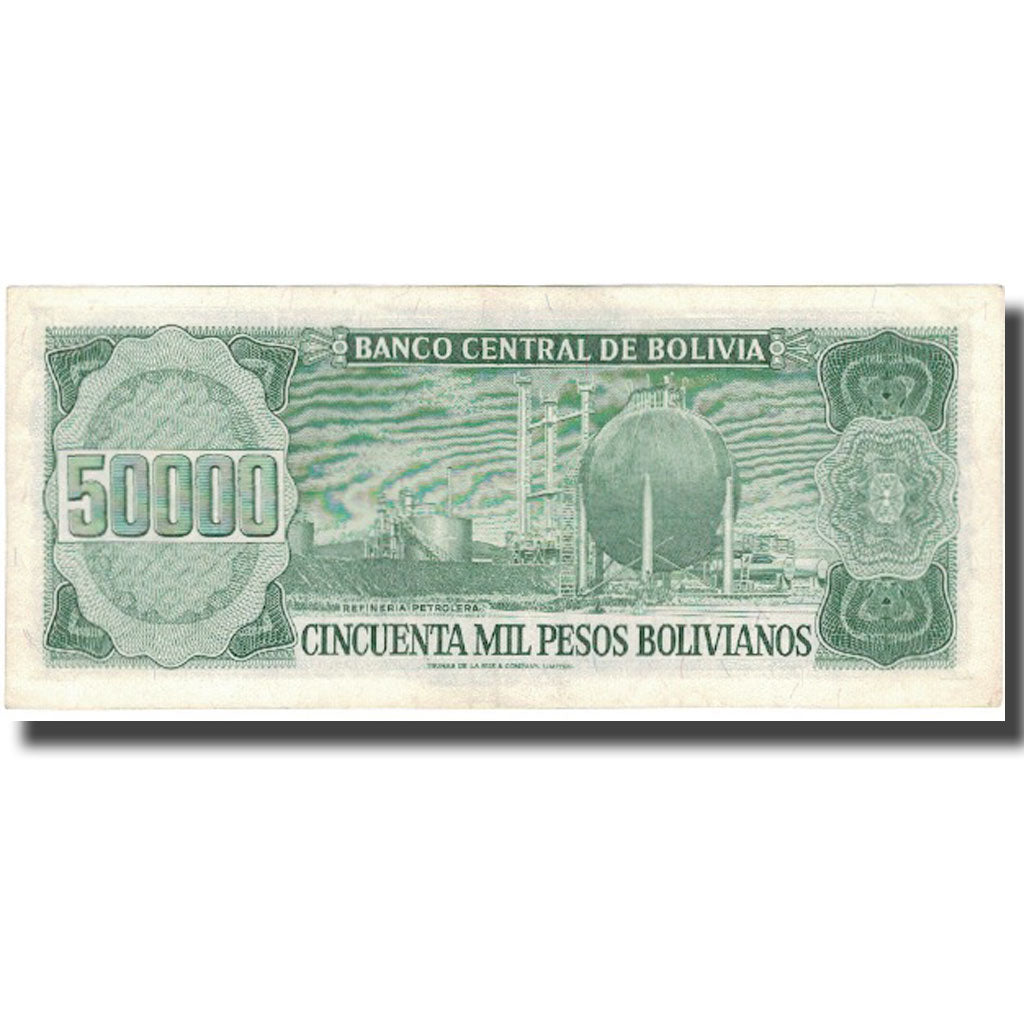 Banconote, Bolivia, 50,000 Pesos Bolivianos, 1984, 1984-06-05, KM:170a, BB+