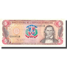 Banknote, Dominican Republic, 5 Pesos Oro, 1996, 1996, KM:152a, UNC(65-70)