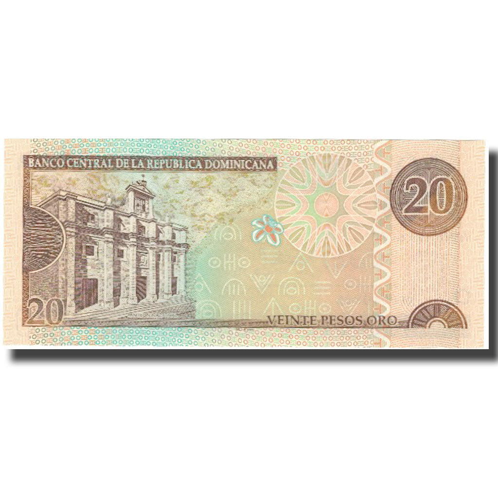 Banknote, Dominican Republic, 20 Pesos Oro, 2003, 2003, KM:169a, UNC(65-70)