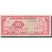 Banknote, Nicaragua, 10 Cordobas, 1972, 1972-04-27, KM:123, EF(40-45)