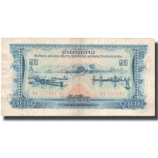 Geldschein, Lao, 100 Kip, Undated (1968), KM:23a, SS+