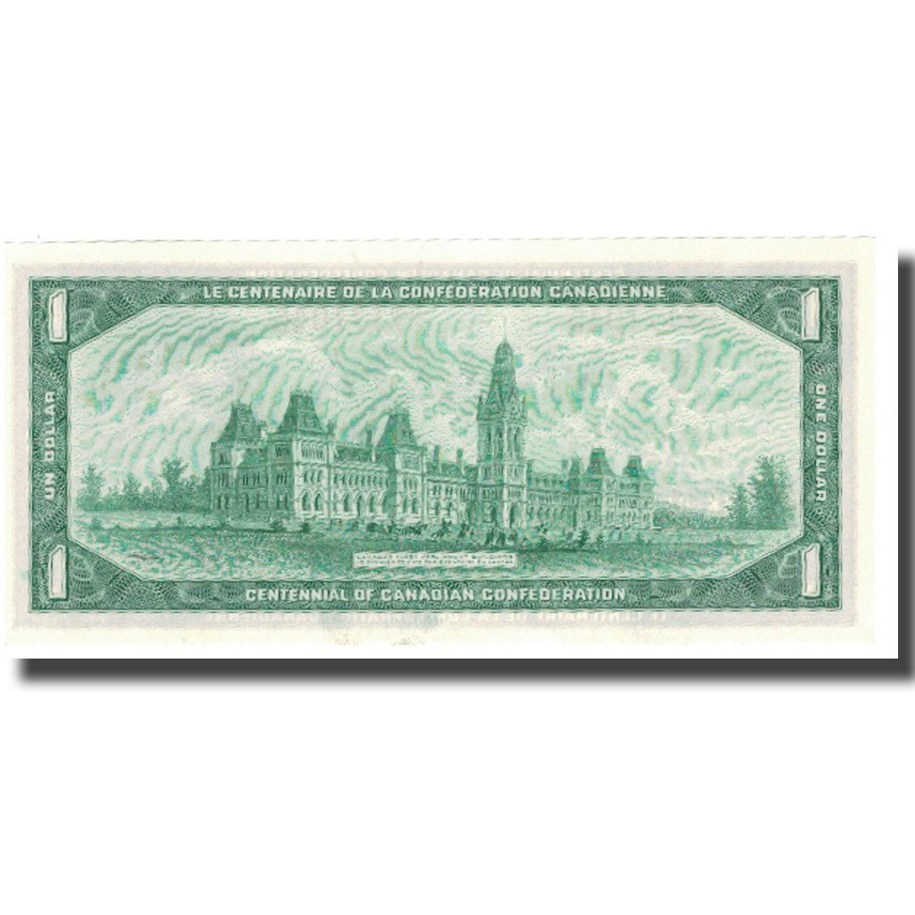 Banconote, Canada, 1 Dollar, 1967, 1967, KM:74b, FDS