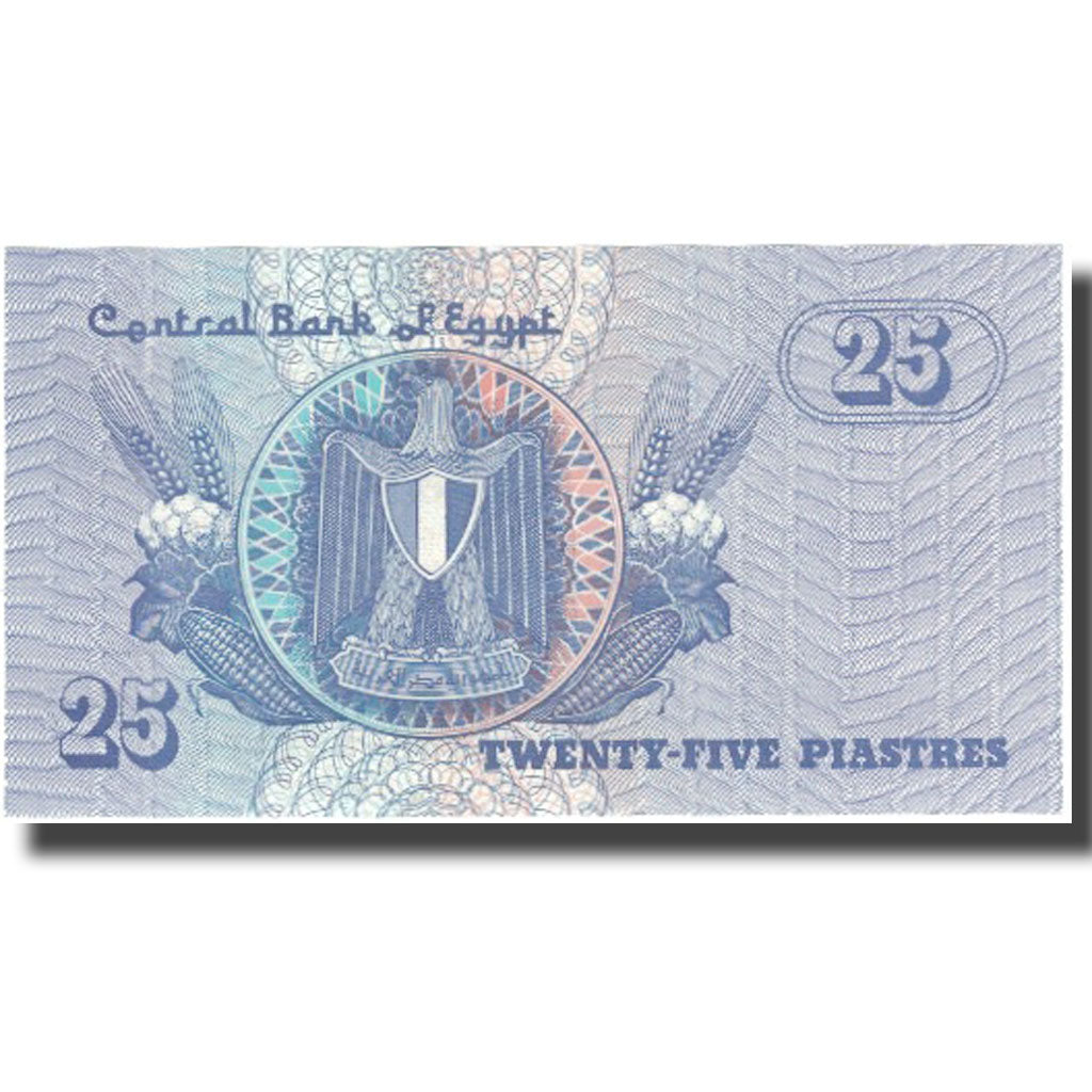 Banknote, Egypt, 25 Piastres, KM:49, UNC(65-70)