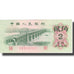 Banknot, China, 2 Jiao, Undated, Undated, KM:878a, UNC(65-70)