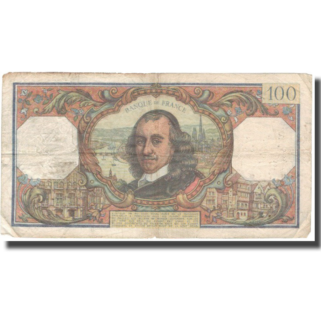 Frankrijk, 100 Francs, 100 F 1964-1979 ''Corneille'', 1969, 1969-01-02, TB+