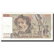 Francia, 100 Francs, 100 F 1978-1995 ''Delacroix'', 1984, 1984, MB, KM:154b