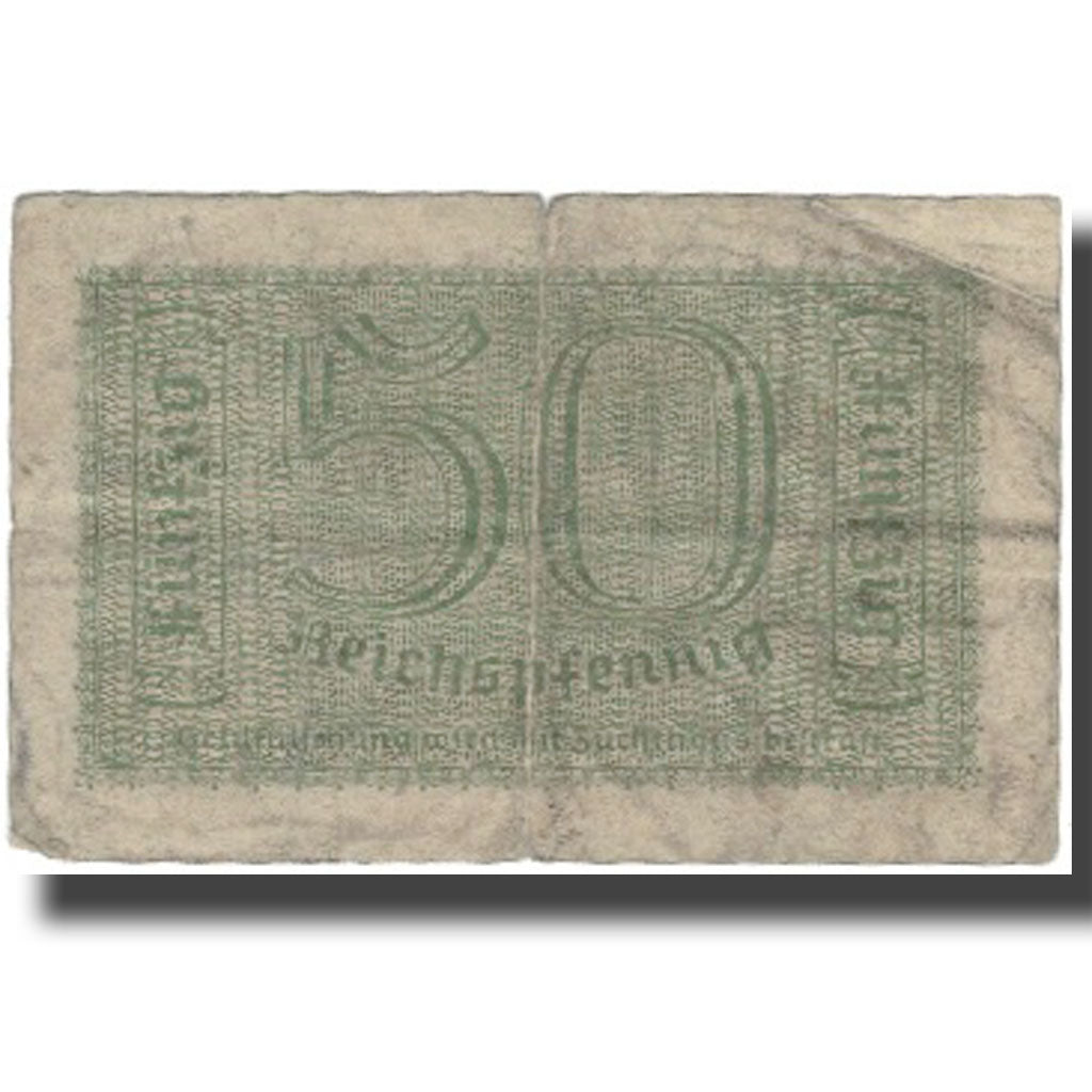 Banknote, Germany, 50 Reichspfennig, KM:R135, F(12-15)