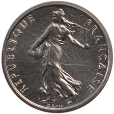Vème République, 1/2 Franc Semeuse piéfort