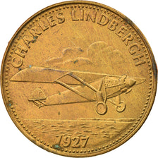 France, Token, Collection Shell, Charles Lindbergh, Aviation, VF(30-35)