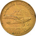France, Token, Collection Shell, Charles Lindbergh, Aviation, VF(30-35)