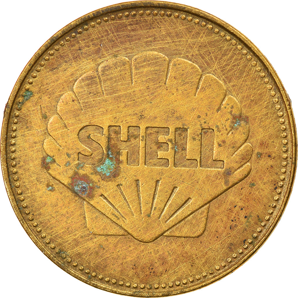 France, Token, Collection Shell, Charles Lindbergh, Aviation, VF(30-35)