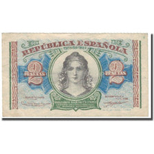 Banknote, Spain, 2 Pesetas, 1938, 1938, KM:95, VF(20-25)