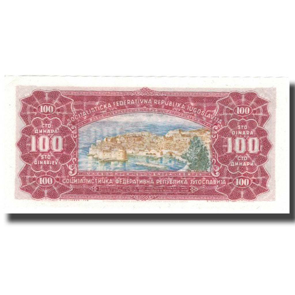 Banknote, Yugoslavia, 100 Dinara, 1963, 1963-05-01, KM:73a, UNC(65-70)