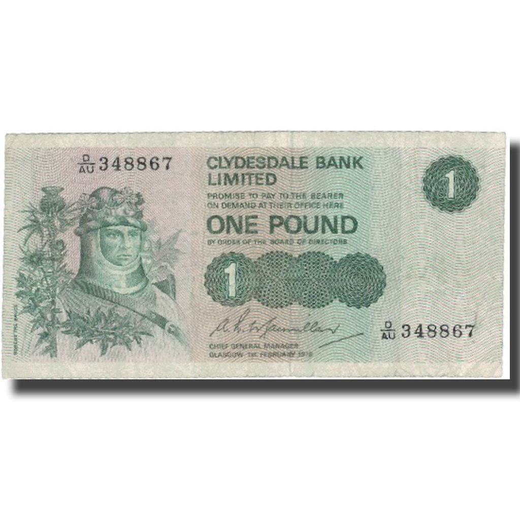 Banknote, Scotland, 1 Pound, 1978, 1978-02-01, KM:204c, VF(30-35)