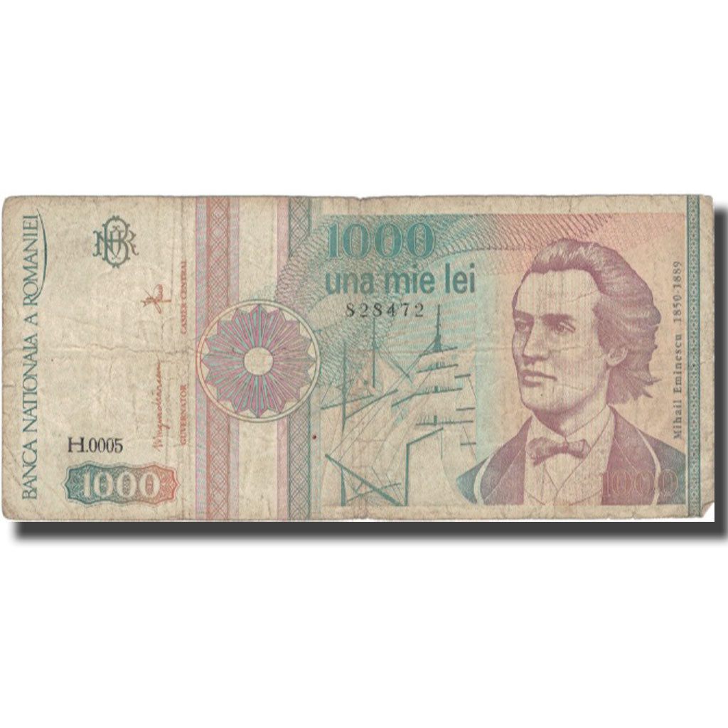 Geldschein, Rumänien, 1000 Lei, 1981, 1981-09-01, KM:101Aa, S