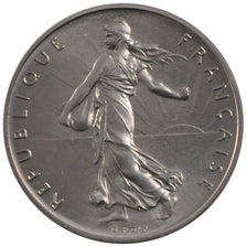 FRANCE, Franc, 1974, KM #P500, MS(65-70), Nickel, Gadoury #474P, 12.00
