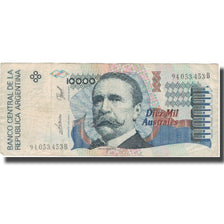 Banknote, Argentina, 10,000 Australes, Undated (1989-91), KM:334b, VF(20-25)