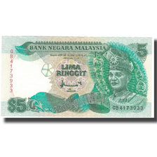 Banknot, Malezja, 5 Ringgit, Undated (1995), KM:35, UNC(65-70)