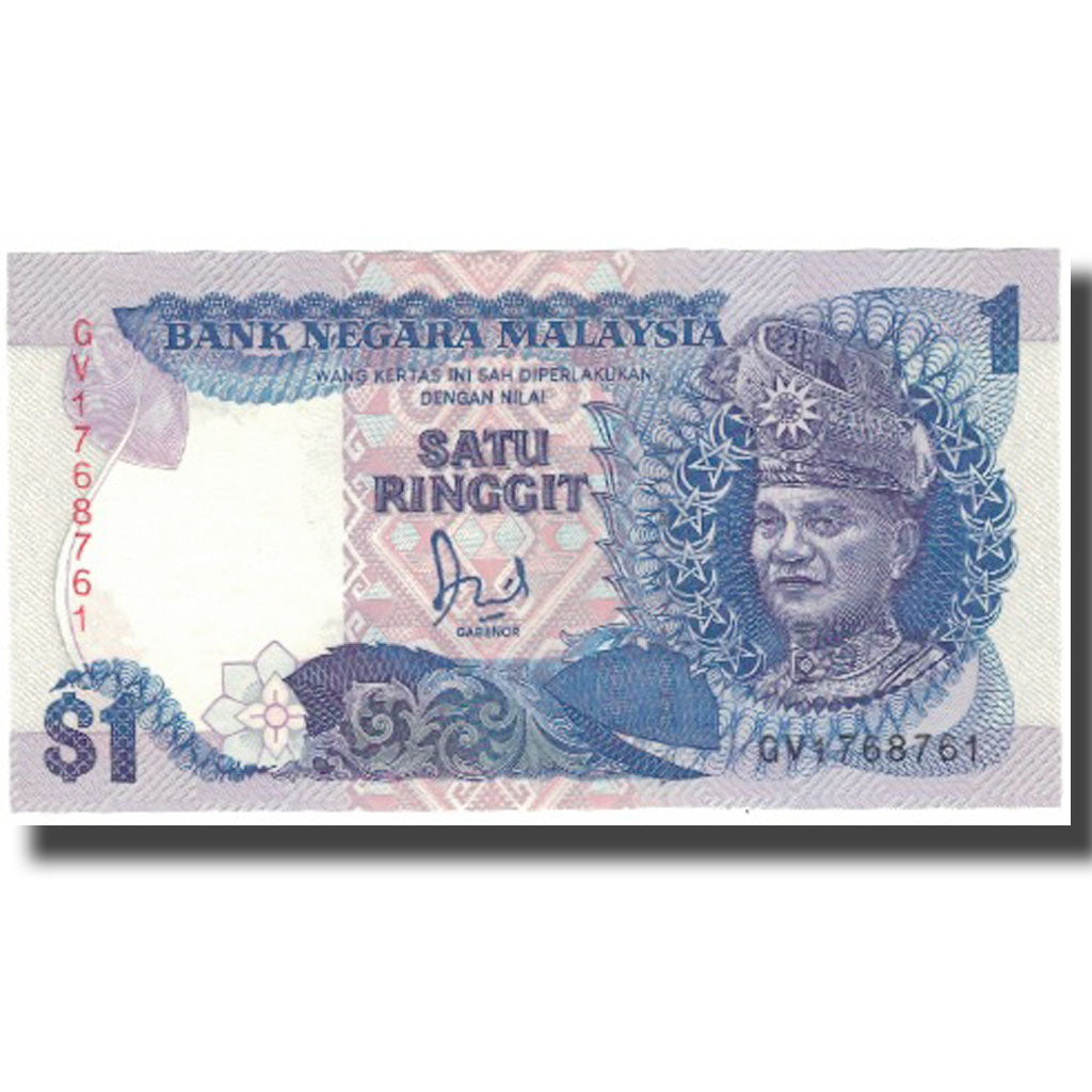 Geldschein, Malaysia, 1 Ringgit, Undated (1986-89), KM:27b, UNZ
