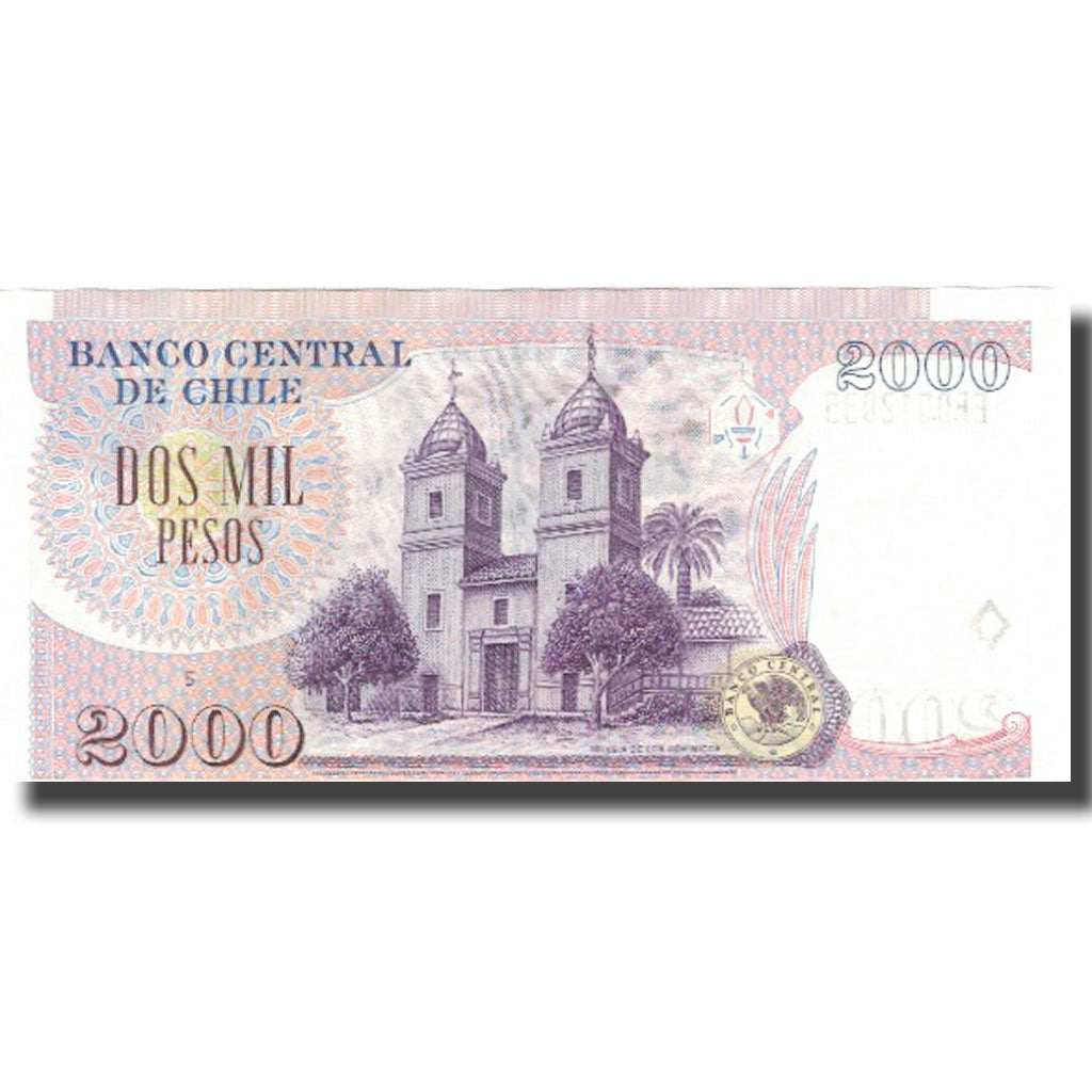 Billete, 2000 Pesos, 1997, Chile, 1997, KM:158a, UNC