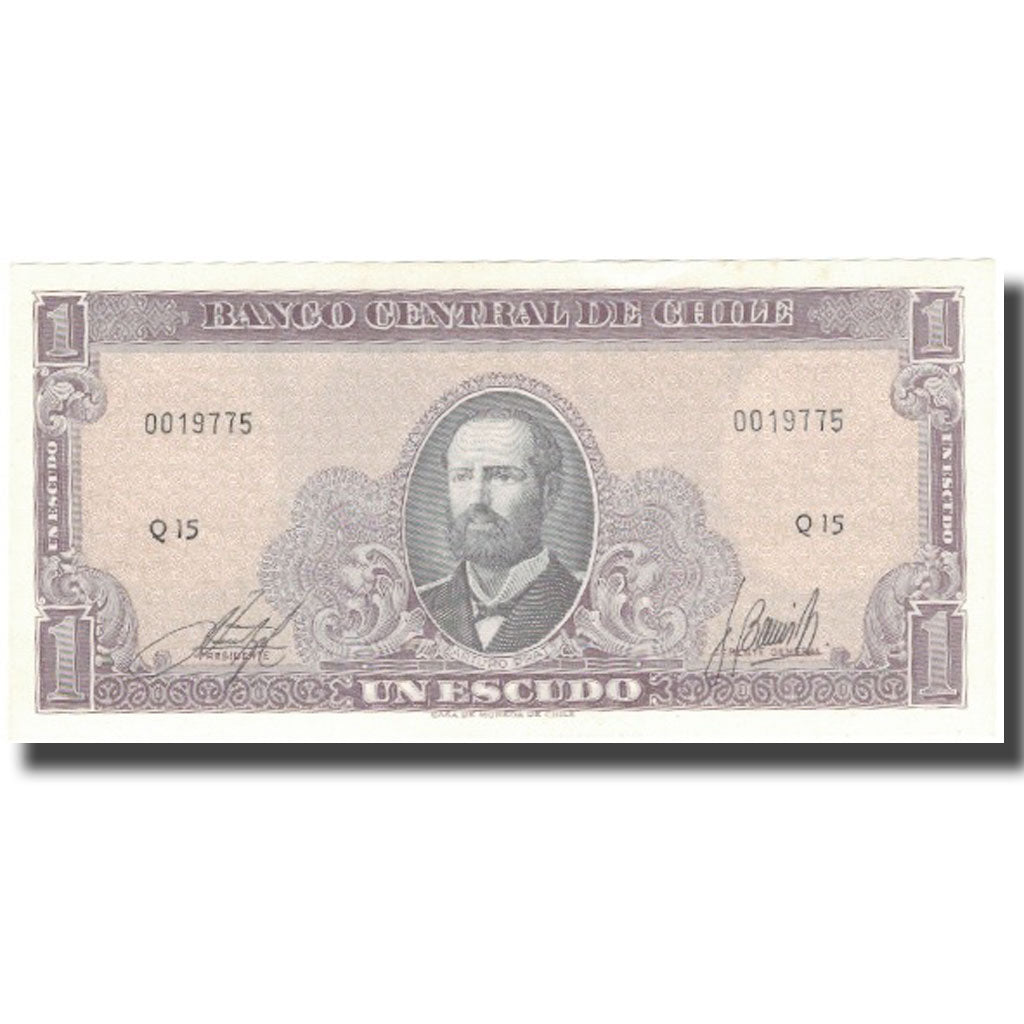 Billet, Chile, 1 Escudo, Undated (1964), KM:136, SPL+