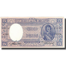 Banconote, Cile, 5 Pesos = 1/2 Condor, Undated (1958-59), KM:119, SPL