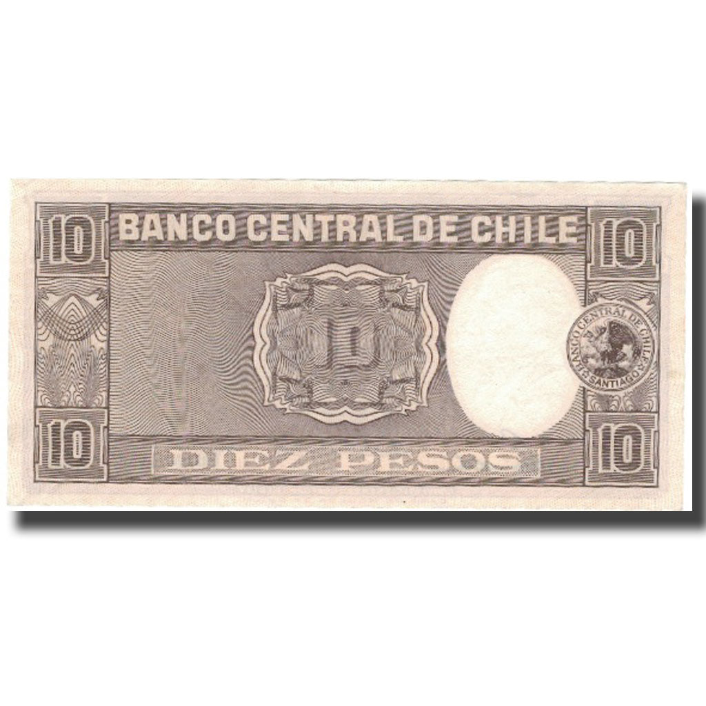 Banknote, Chile, 10 Pesos = 1 Condor, Undated (1958-59), KM:120, UNC(63)
