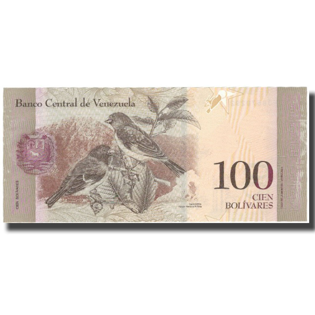 Billete, 100 Bolivares, 2015, Venezuela, 2015-11-05, SC+