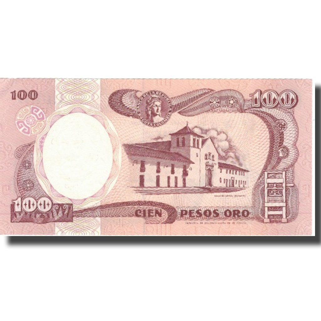 Banknote, Colombia, 100 Pesos Oro, 1991, 1991-08-07, KM:426A, UNC(60-62)