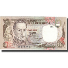 Geldschein, Kolumbien, 2000 Pesos, 1994, 1994-11-01, KM:439b, UNZ-