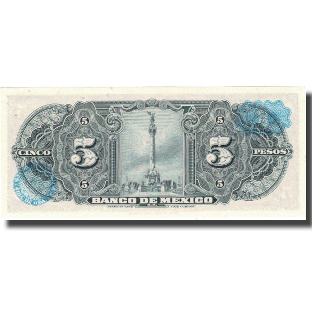Banknote, Mexico, 5 Pesos, 1963, 1963-04-24, KM:60h, UNC(63)