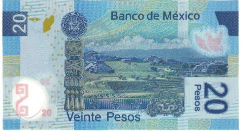 Banknote, Mexico, 20 Pesos, 2006, 2006-06-19, KM:122b, UNC(65-70)